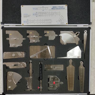 NDT Instrument A Complete Set of Weld Inspection Gauges