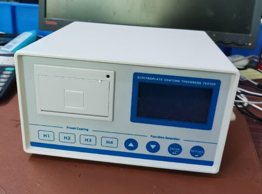 Coulometrischer Tester mit integriertem Drucker, Schichtdickenmesser für galvanische Beschichtungen