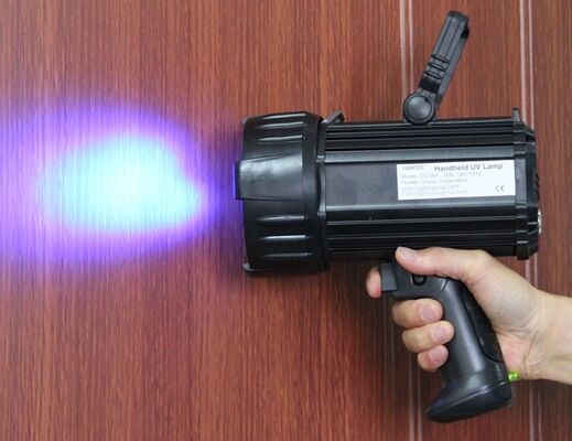 DG-9W Wiederaufladbare UV-Handlichtlampe mit schwarzem Licht
