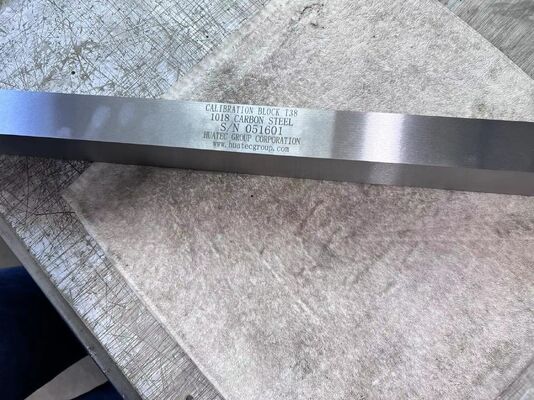 API 19mm 38mm 75mm Standard-Ultraschall-Referenzkalibrierblock mit seitlich gebohrten Löchern für UT-Tests