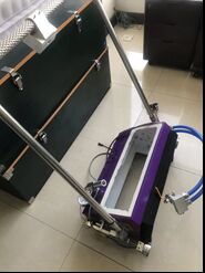 HC1400-LED Fillet Schweiß Vakuum Box Leckage Detektor 60kPa Vakuum Elektromagnet Push Rod Motor LED Lichtspeicher Ecke Schweiß NDT Leckage Test Ausrüstung