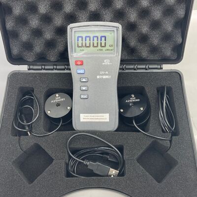 UV-A Industrielle UV-Bestrahlungsmessgerät mit UV-Lichtquelle 365 nm 420 nm
