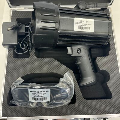 HUATEC Handheld LED UV Licht mit 5800mA/H Batterie 30000H Lichtquelle Lebensdauer und UV Weißlicht Doppelfunktion