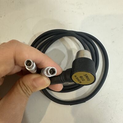 Hochleistungs-N05 90° Ultraschallsonde 5MHz 10mm Ersatzwandler für Dicke