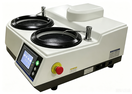 Programmierbare metallografische Schleif- und Poliermaschine HPA-2SE mit variabler Geschwindigkeit für metallurgische Labortests