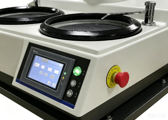 Programmierbare metallografische Schleif- und Poliermaschine HPA-2SE mit variabler Geschwindigkeit für metallurgische Labortests