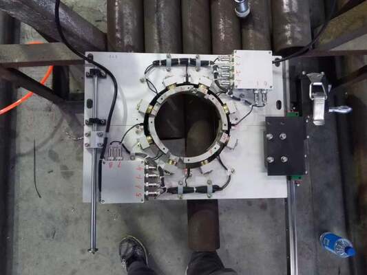 Mobile High Precision Non-Destructive Testing Magnetic Flux Leakage Detection Equipment for Drill Pipe Inspection