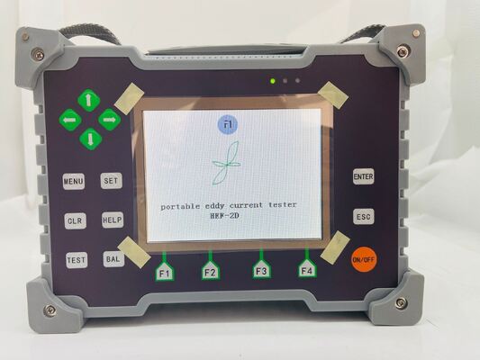 HEF-2D tragbare multifunktionale Eddy-Strom-Prüfgerät 5,7 Zoll LCD-Metalldefektdetektor für Luft- und Raumfahrt Petrochemie