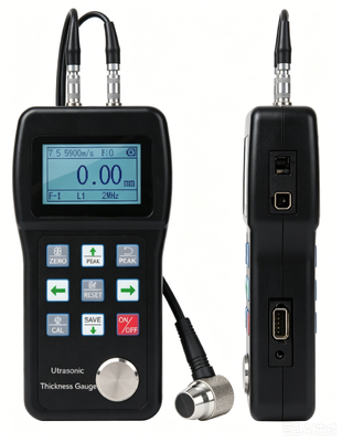 TG-3200L Tragbare digitale Ultraschalldickenmessung 0,75-600 mm Durch Beschichtung Messung Metallrohr Wanddicke Testmeter