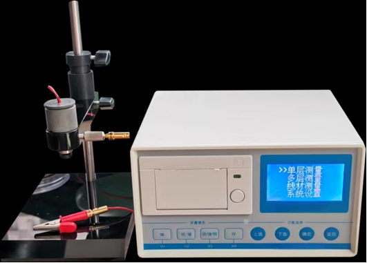 TG-100E Coulometrisches elektrolytisches Beschichtungsdickenmessgerät mit integriertem Drucker, mehrschichtiges Gold-Nickel-Chrom-Verzinkungsdickenmessgerät