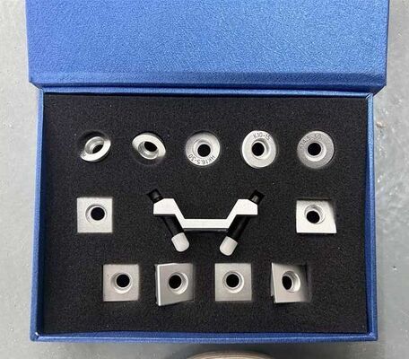 Set mit 12 Stützringen für Leeb-Härteprüfer NDT, Prüfzubehör für äußere/innere zylindrische, sphärische Oberflächen, gebogene Rohre