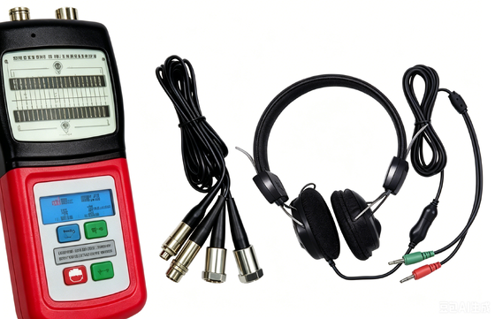 HG-120 Elektromechanisches Stethoskop 10Hz-10KHz Vibrationslärm-Analysator Lagergetriebe Motorfehlmelder mit magnetischer Basissonde