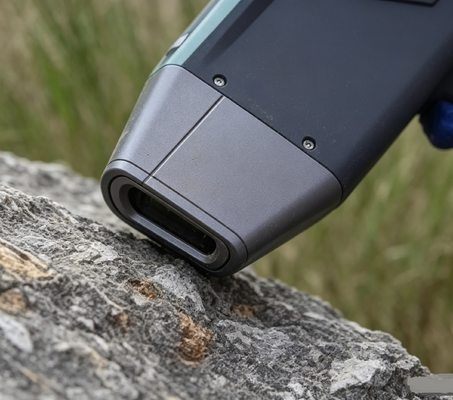 HXRF-600plus Robuster Hand-RFA-Analysator für Mineralien, automatische Energiekalibrierung, HD-Kamera, Ausrüstung zur Analyse von Erzkonzentratrückständen