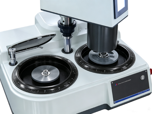 HPA-2000S Hochpräzisions-Metallographische Schleifmaschine Polisher 5-1000RPM Geschwindigkeit 6 Proben Batch-Schleifen Poliereinrichtung mit automatischem Tropfgerät