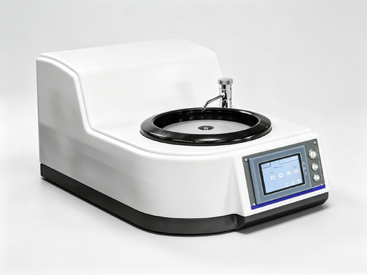 HPA-1SE Einzelscheibe Metallographische Schleifpoliermaschine 1KW Motor 5-1500RPM Touchscreen Metallprobenpolierer