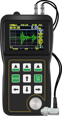 TG-5100D Echtzeit-A-Scan und B-Scan durch Beschichtung Ultraschalldickheitsmessgerät