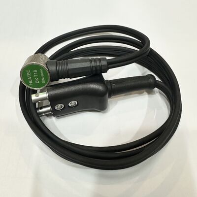 DK 718 Kontaktwandler mit zwei Elementen Ultraschalldickenprobe mit Kabel