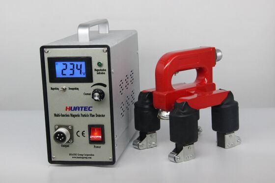 HCDX-IISC Current Adjustable Demagnetizable Magnetic Particle Flaw Detector With Multiple Probes For NDT Inspection