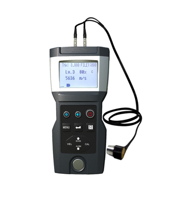 Hochgenaues tragbares Ultraschallgeschwindigkeitsmessgerät TG-1000 mit Auflösung von 1 m/s und breitem Schallgeschwindigkeitsbereich