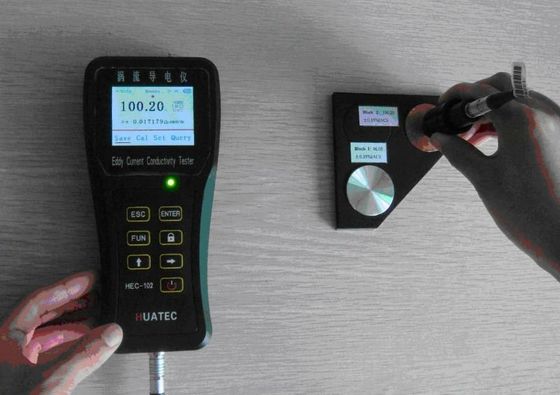 60KHz Digital tragbarer Eddy Current Electrical Conductivity Meter