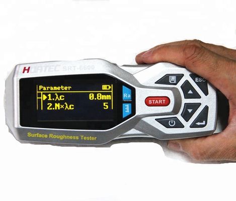 14 Parameter-tragbare Oberflächenrauigkeits-Prüfvorrichtung mit 128 x 64 OLED Dot Matrix Display Spectrogram